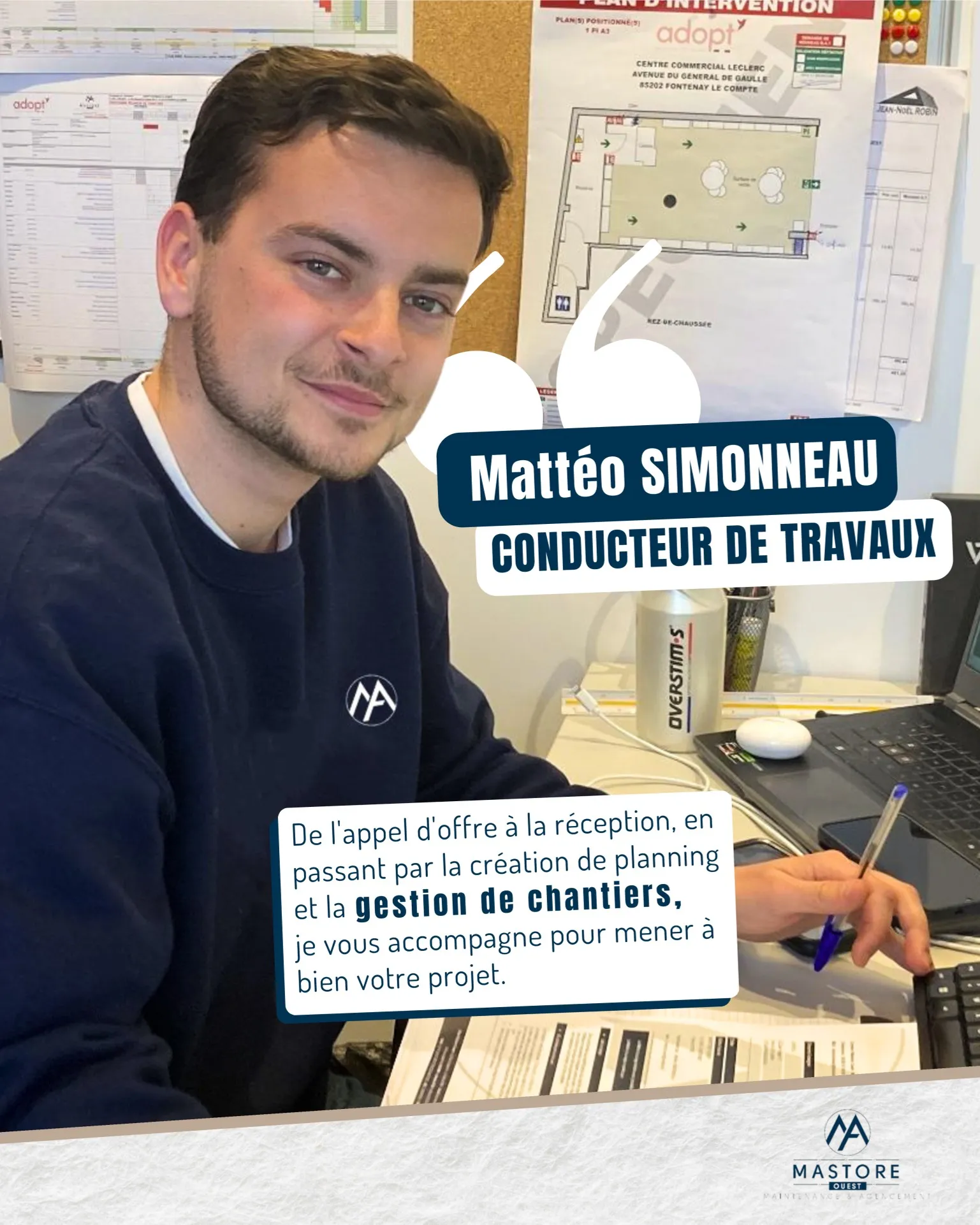 L’équipe, Mastore Ouest