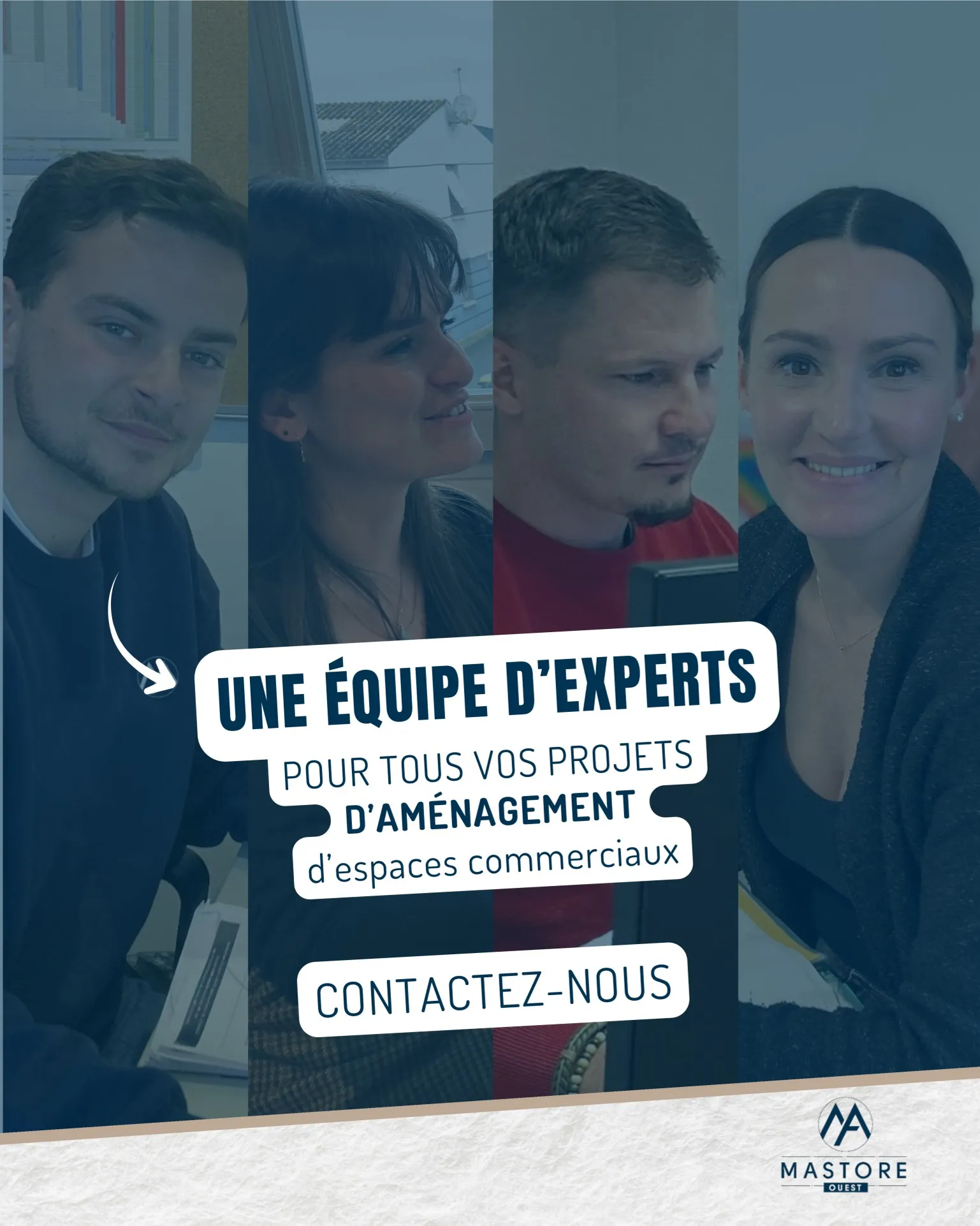 L’équipe, Mastore Ouest
